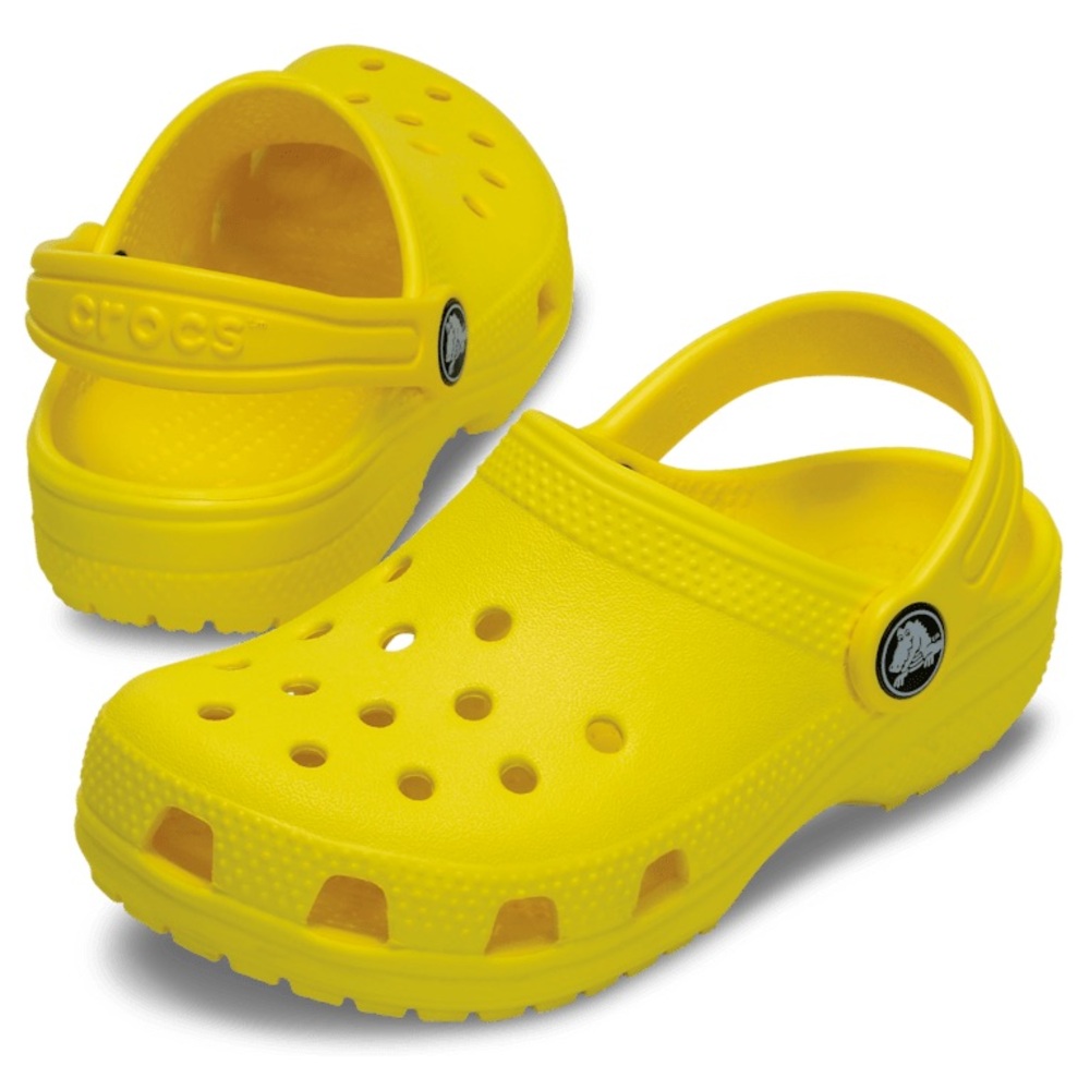 CROCS ladies SZ 6-7 Unisex 🍋 Water Shoes Sunny Yellow Barely Worn Authentic